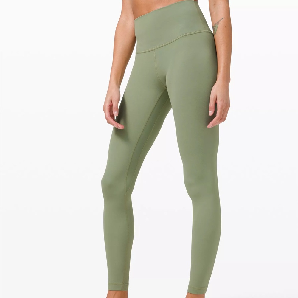 Green lululemon leggings